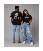 YOU CAN'T FAKE IT Heavyweight Garment-Dyed Tee | It's A Character Thing