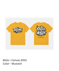 FAITH & WORSHIP Heavyweight Streetwear Tee | It’s A Character Thing