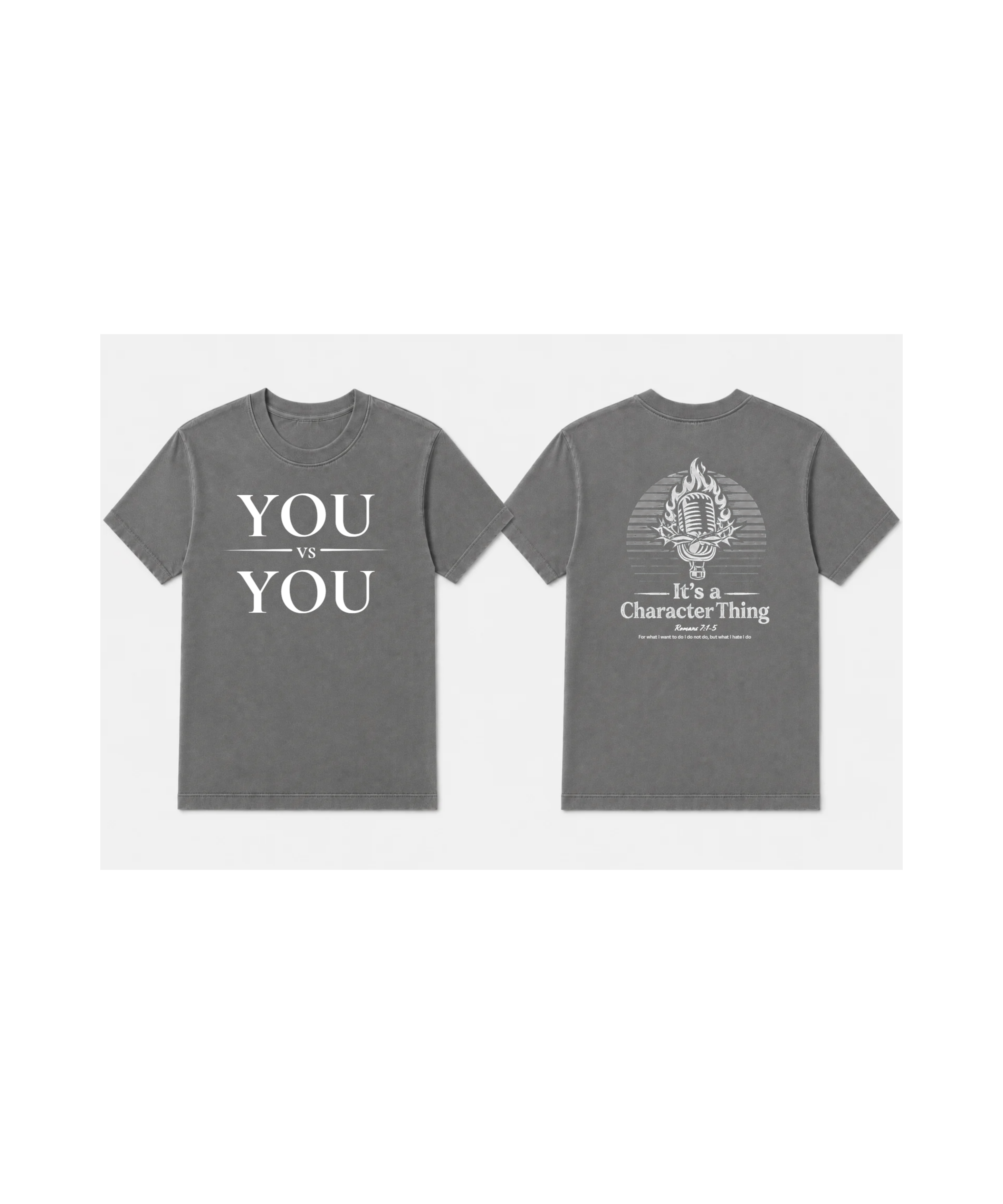 You vs You Premium Soft Tee | It’s A Character Thing