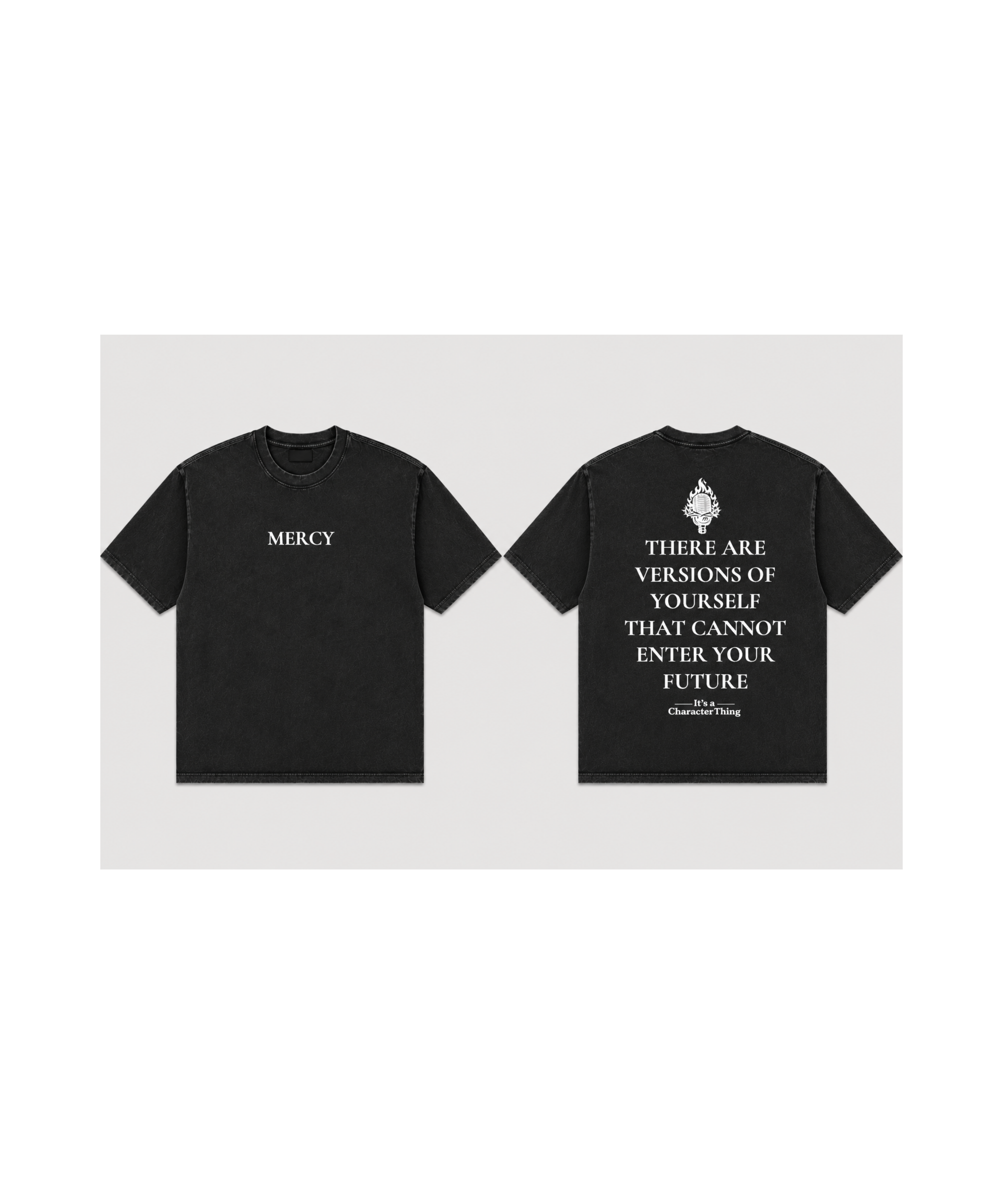 MERCY Heavyweight Garment-Dyed Tee | It’s A Character Thing