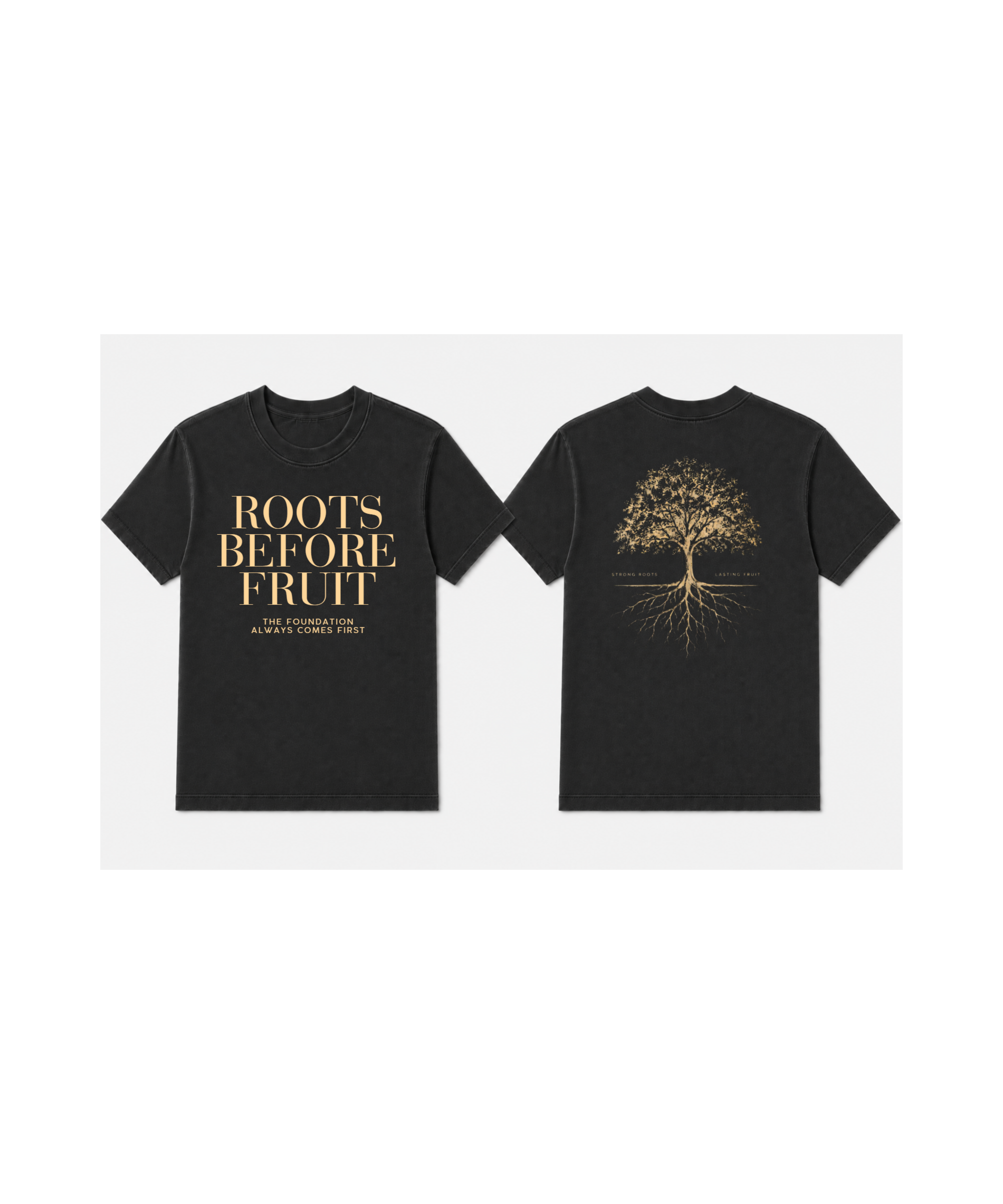 ROOTS BEFORE FRUIT Premium Soft Tee