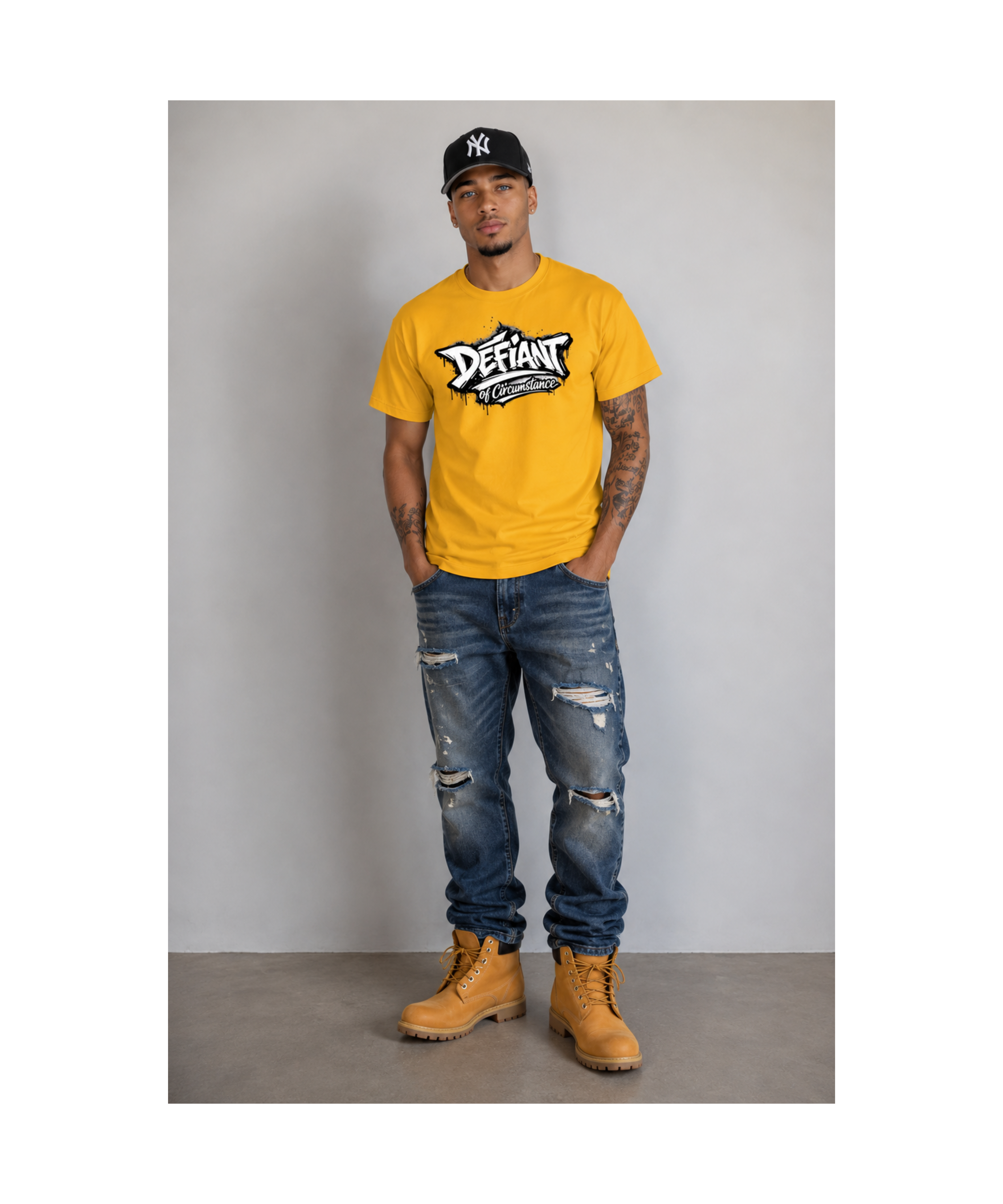 FAITH & WORSHIP Heavyweight Streetwear Tee | It’s A Character Thing