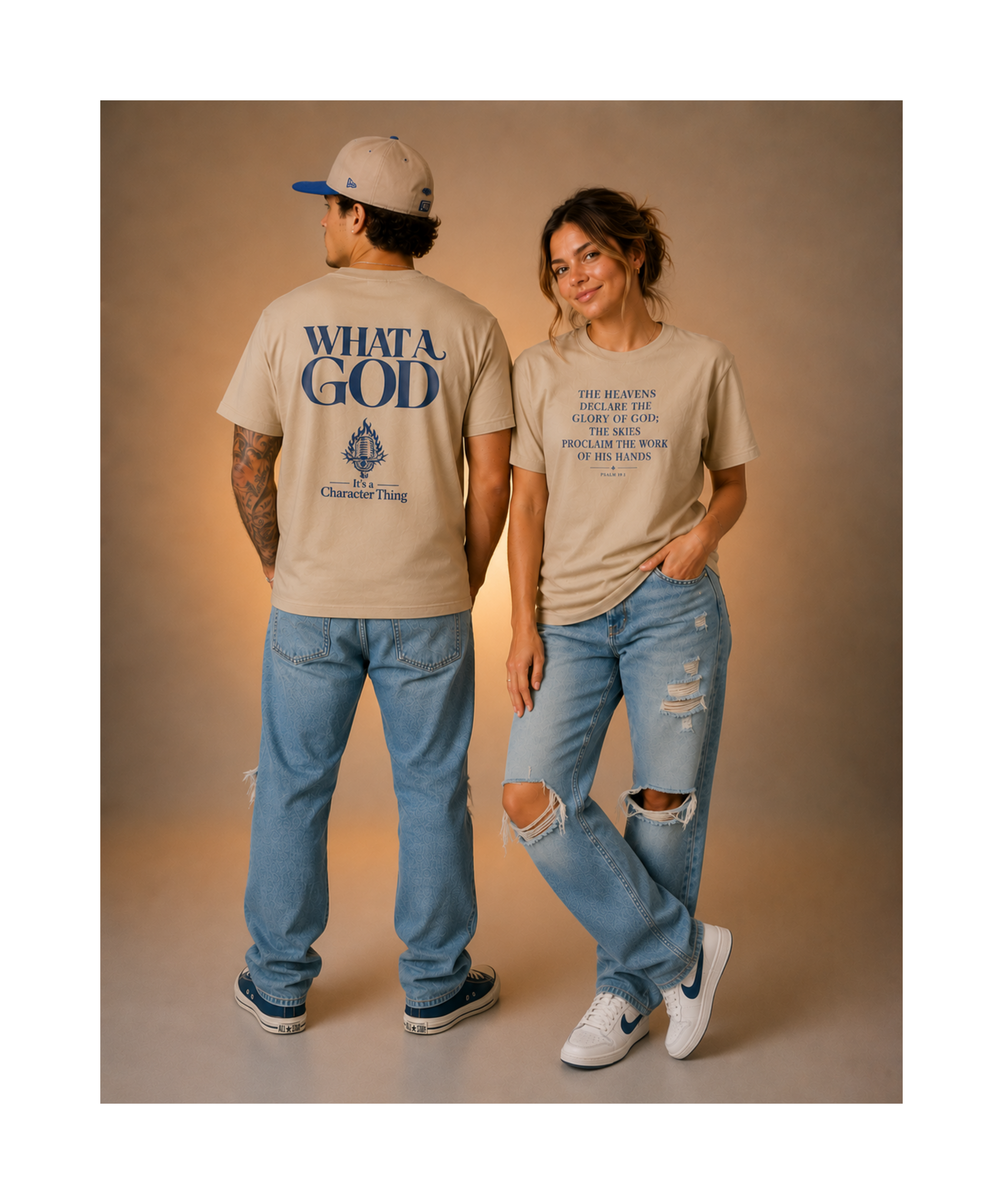 WHAT A GOOD Heavyweight Streetwear Tee | It's A Character Thing