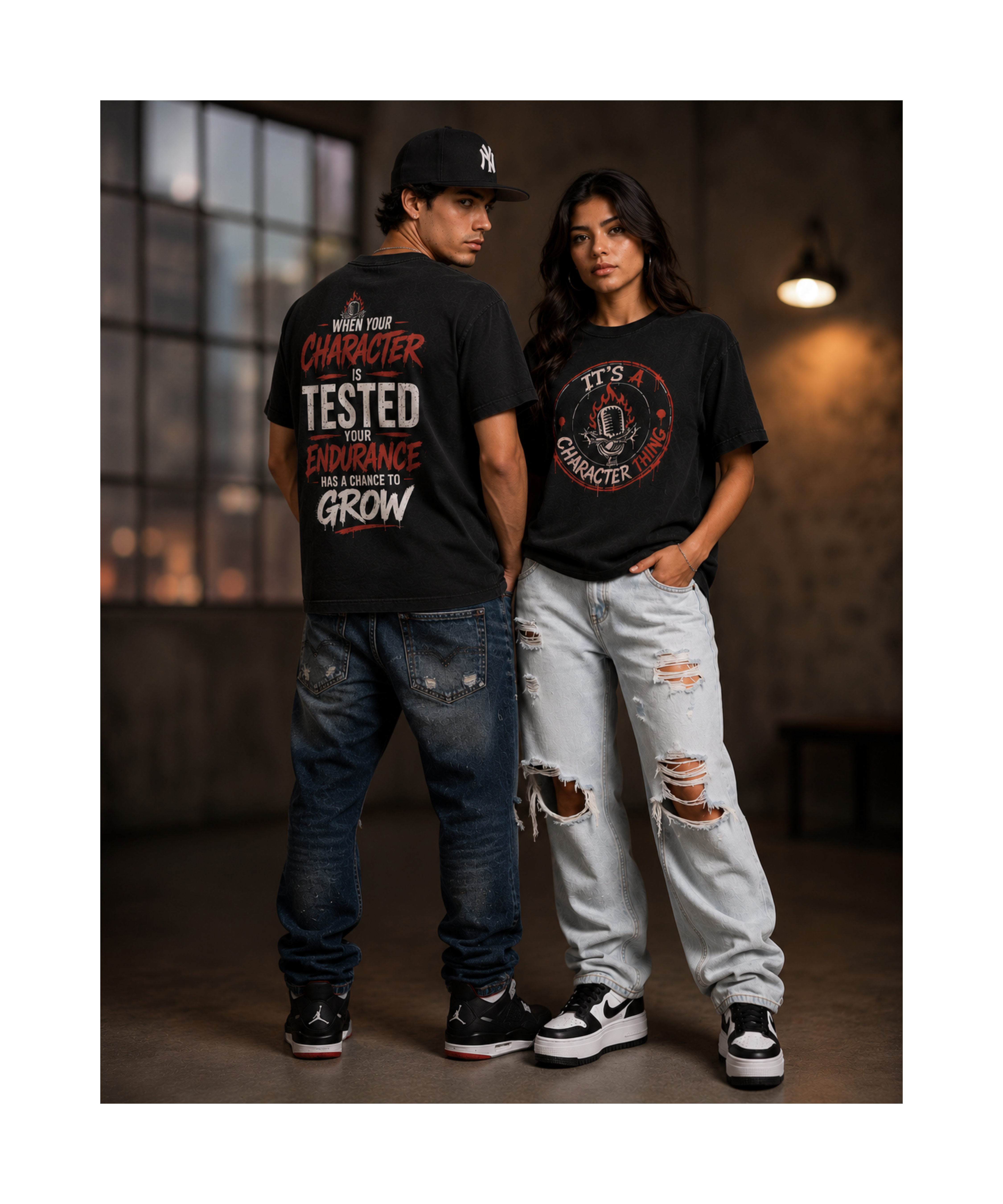 CHANCE TO GROW Heavyweight Streetwear Tee | It’s A Character Thing