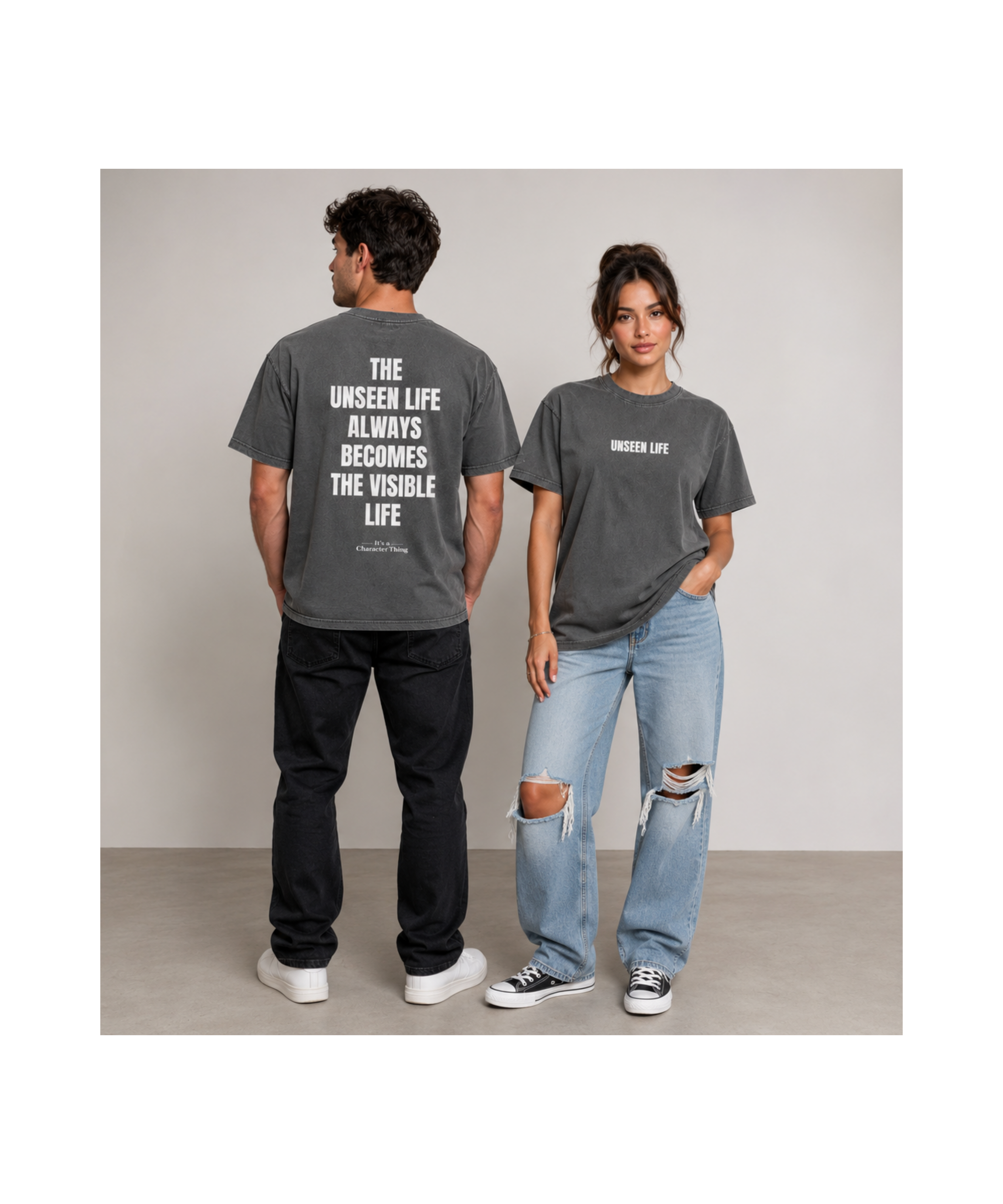 Unseen Life Premium Soft Tee | It’s A Character Thing