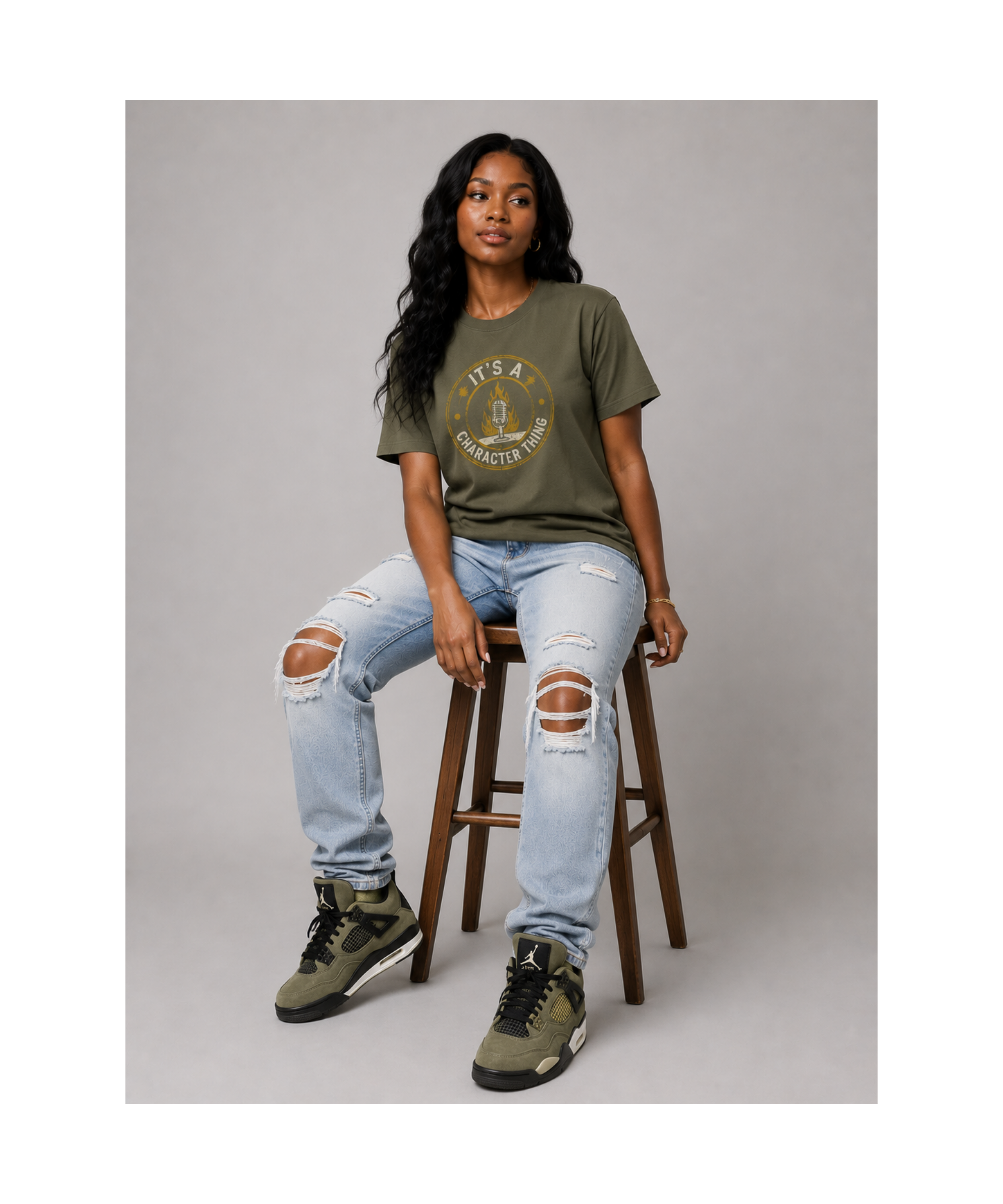 CHANCE TO GROW Heavyweight Streetwear Tee | It's A Character Thing