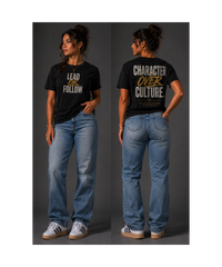 LEAD OR FOLLOW Heavyweight Streetwear Tee | It’s A Character Thing