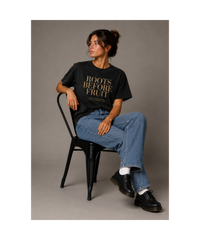 ROOTS BEFORE FRUIT Heavyweight Garment-Dyed Tee | It's A Character Thing