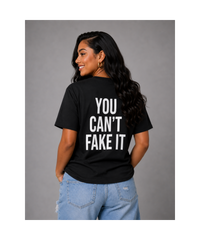 YOU CAN'T FAKE IT Premium Soft Tee | It’s A Character Thing