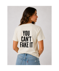 Can't Fake It Heavyweight Tee | It’s A Character Thing