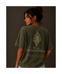 CHARACTER REVEALED Heavyweight Garment-Dyed Tee | It's A Character Thing