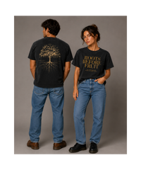 ROOTS BEFORE FRUIT Heavyweight Garment-Dyed Tee | It's A Character Thing