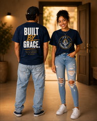 BUILT BY GRACE Heavy weight Streetwear Tee | It’s A Character Thing